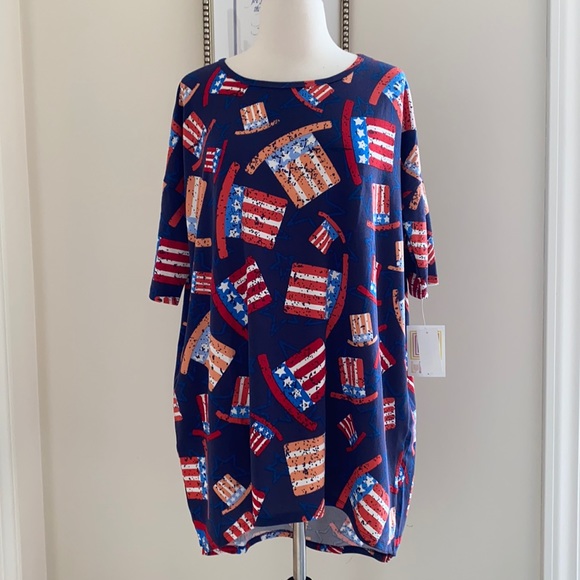 • Lularoe Irma Top • - Picture 3 of 6